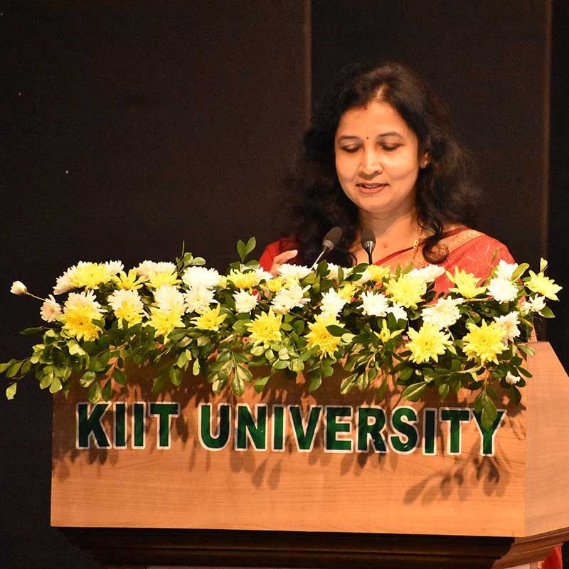 Speech of Registrar mam
